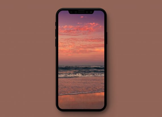 Ocean Sunset iPhone Wallpaper