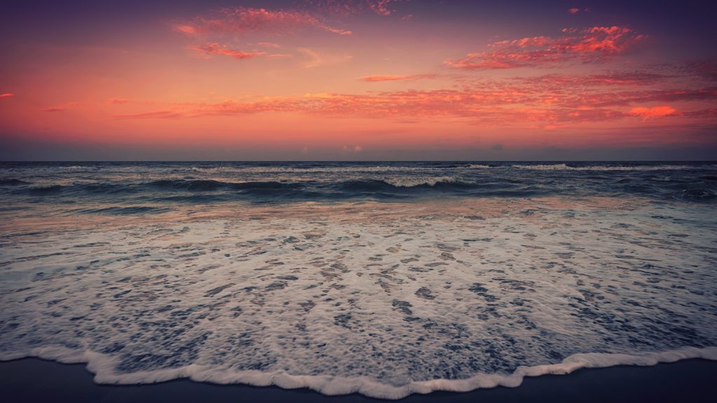Ocean sunset in Florida