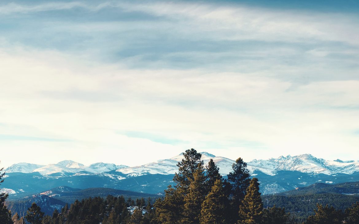 Colorado Mountain Panorama