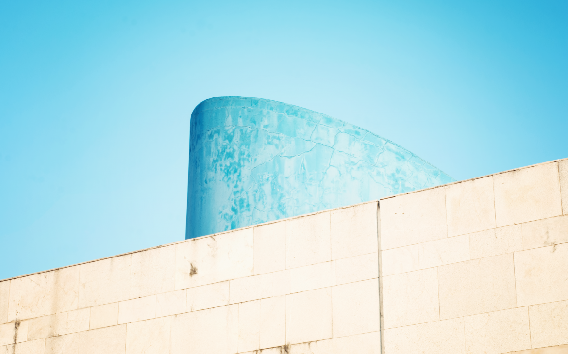 Minimal Architecture with Blue